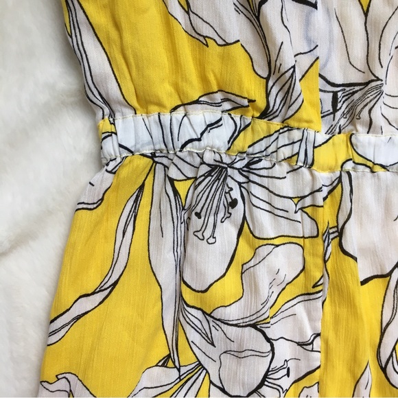 NWT WALTER BAKER Lesley Printed Crinkle Cotton Romper - Picture 15 of 16